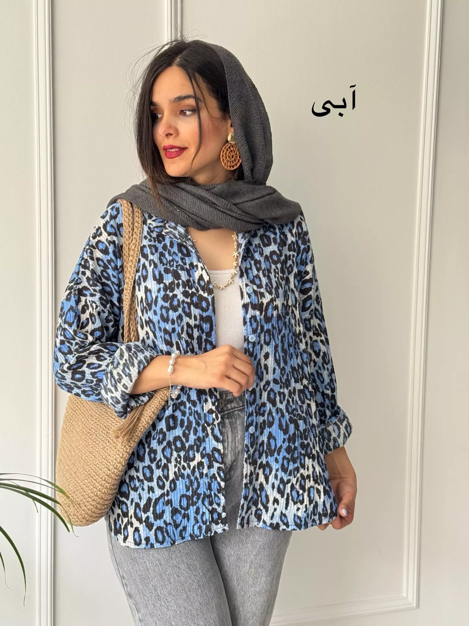 مانتو شومیزی پلنگی